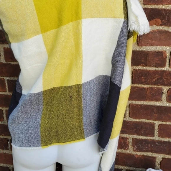 Primark windowpane plaid scarf NEW - Picture 4 of 9